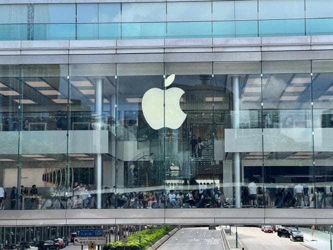 Apple ID双重认证设置示意